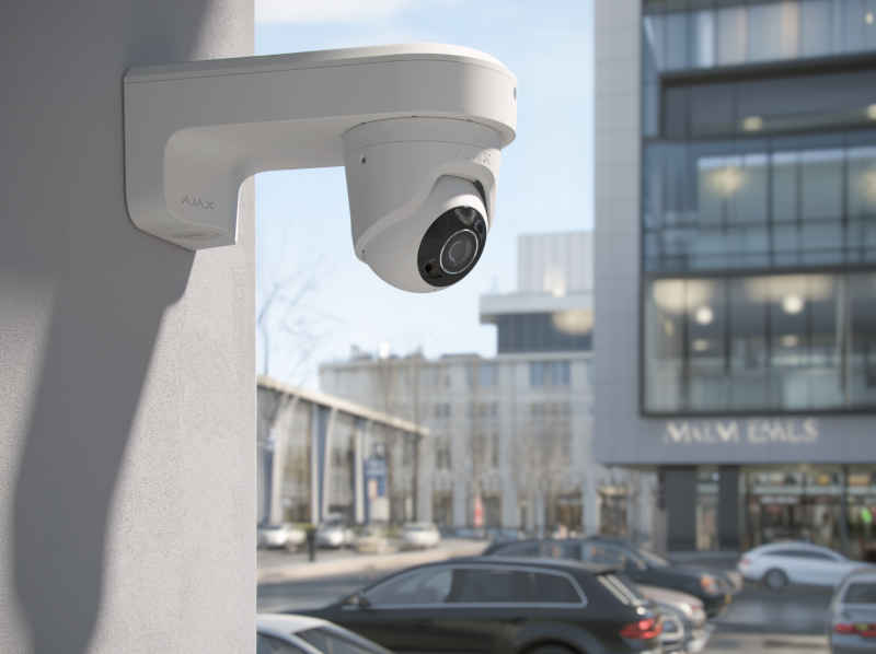 Ajax Dome Kamera mit Wandarm LSK-Sicherheit