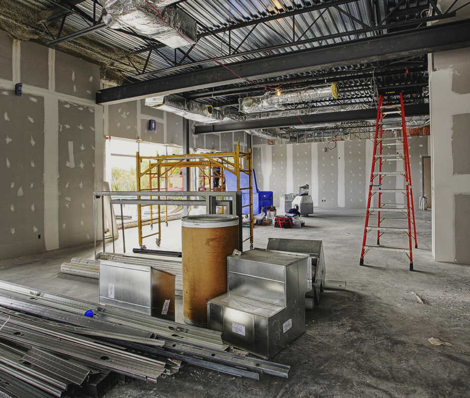 Lifestyle - Ajax 12V PSU for NVR-construction-site