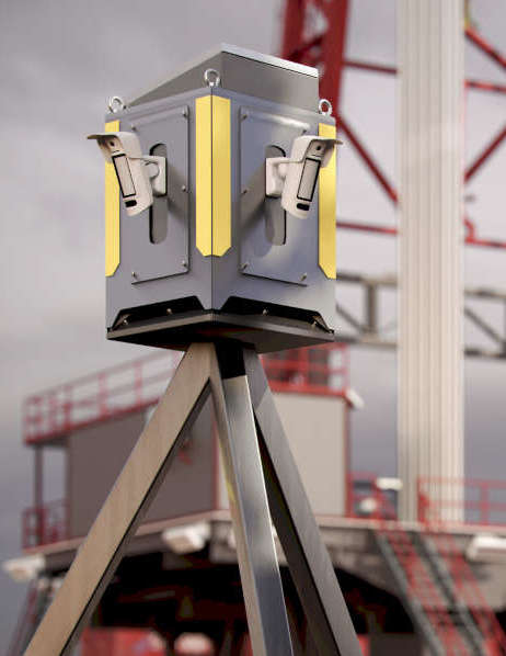 Mobile Sicherheit für Baustellen. Ajax High Mount PHOD Bewegungsmeldern
