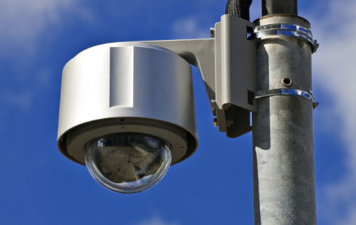 Dome Kamera im Außenbereich LSK-Sicherheit Baden-Baden