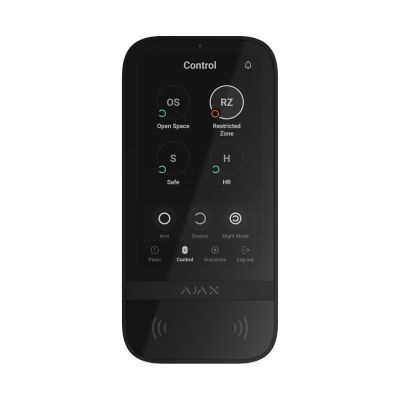 Ajax Touch Bedienteil für Alarmsystem LSK-Sicherheit Baden-Baden Ajax Touch Bedienteil für Alarmsystem LSK-Sicherheit Baden-Baden